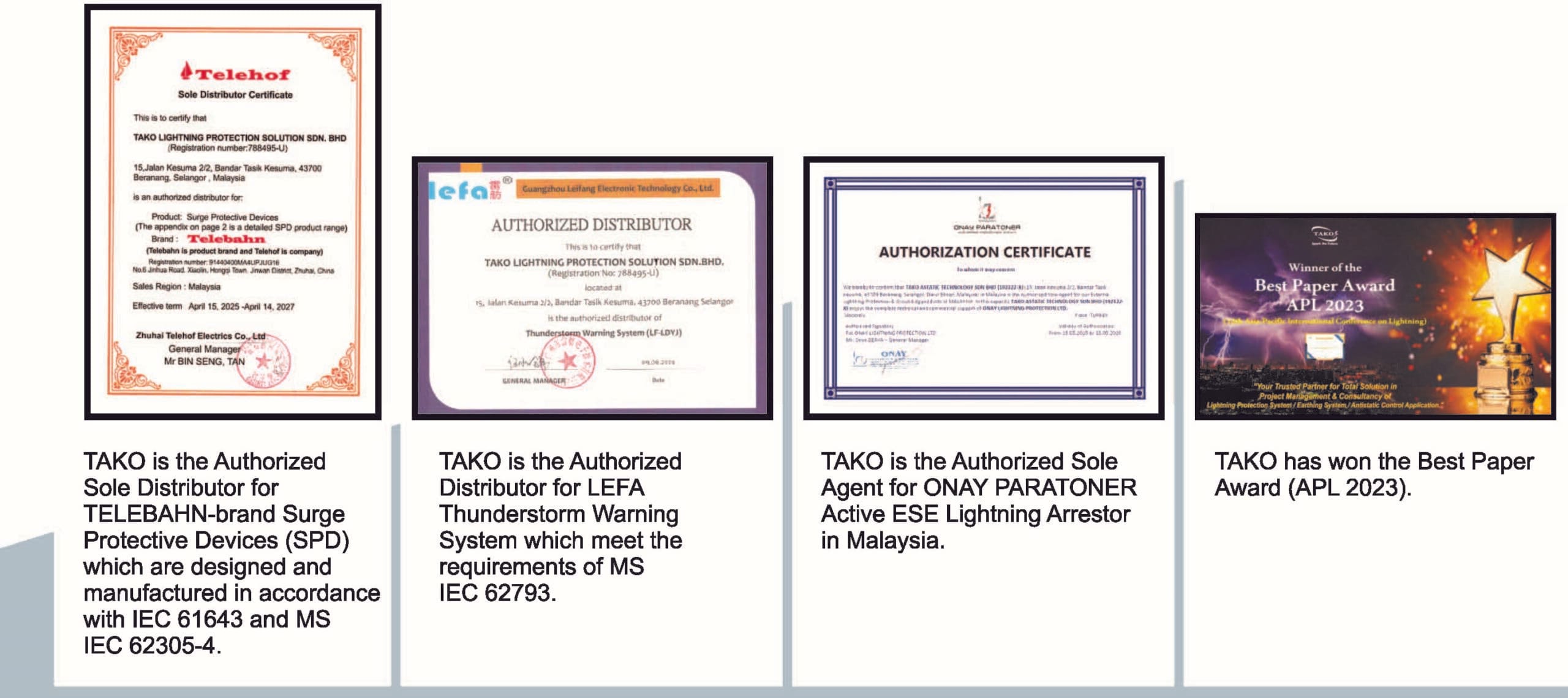 TAKO since 1979: Solar Panel Surge Protector in Malaysia 4 solar surge protector