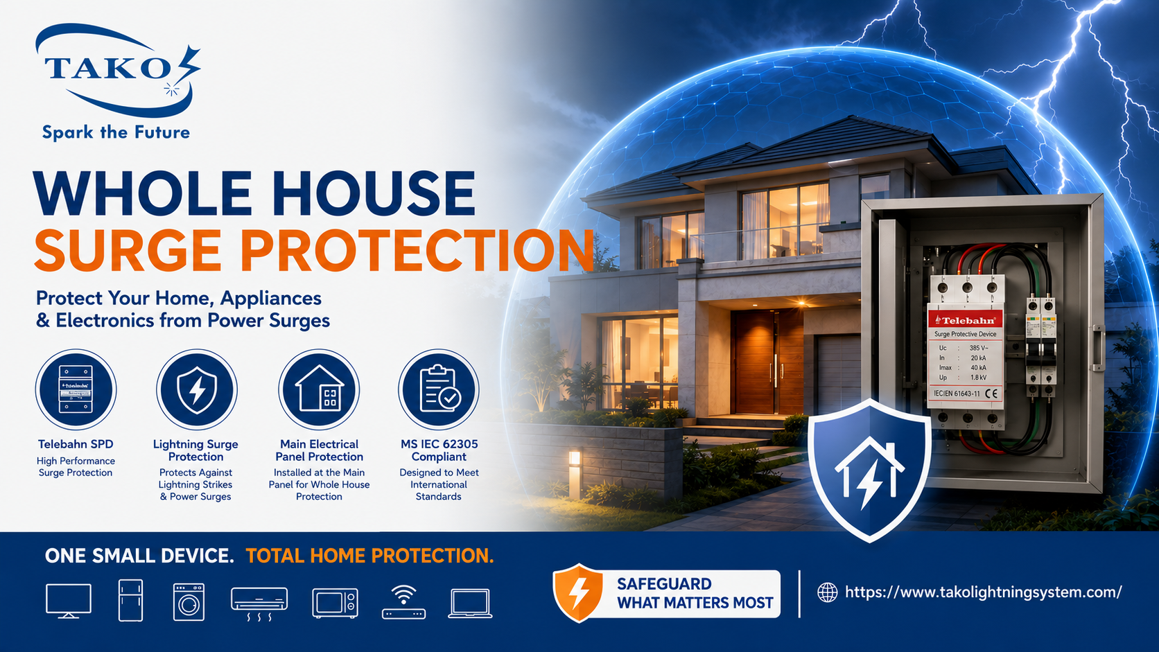 Whole House Surge Protection