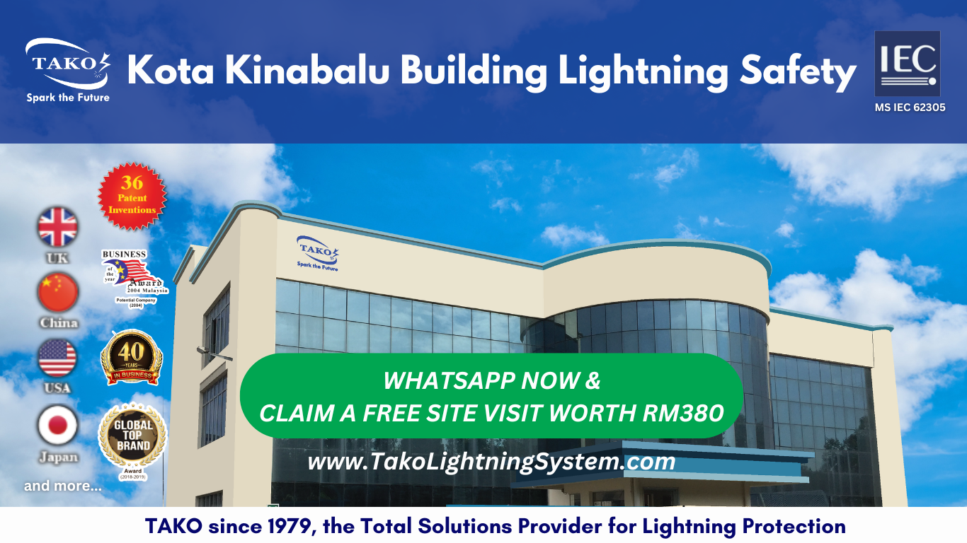 Kota Kinabalu Building Lightning Safety