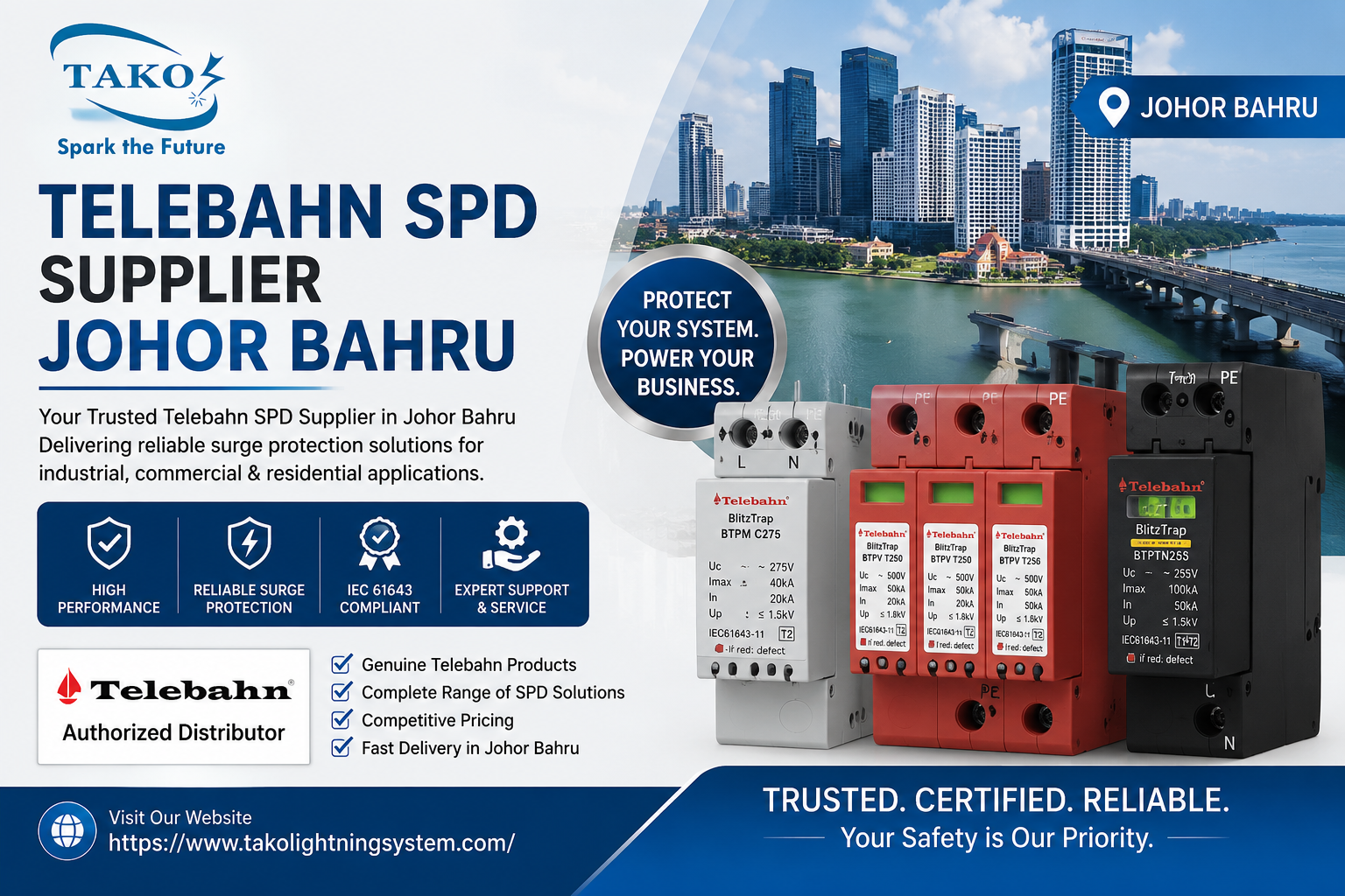 Telebahn SPD Supplier Johor Bahru