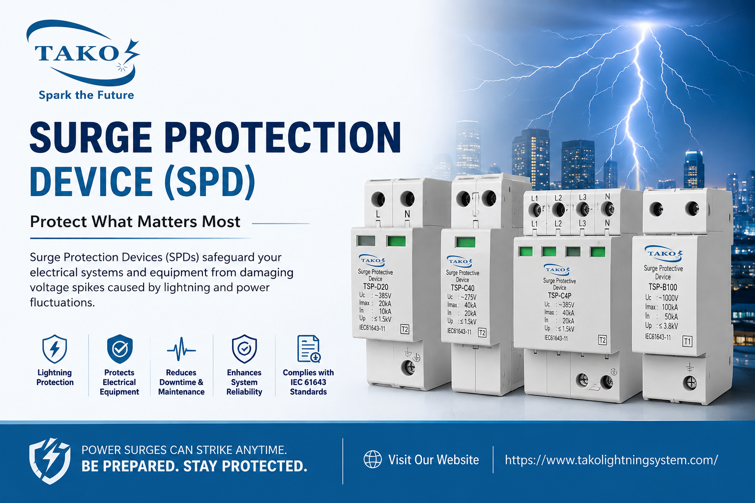 TAKO since 1979: Telebahn Network Surge Protection Device 9 network surge protection device