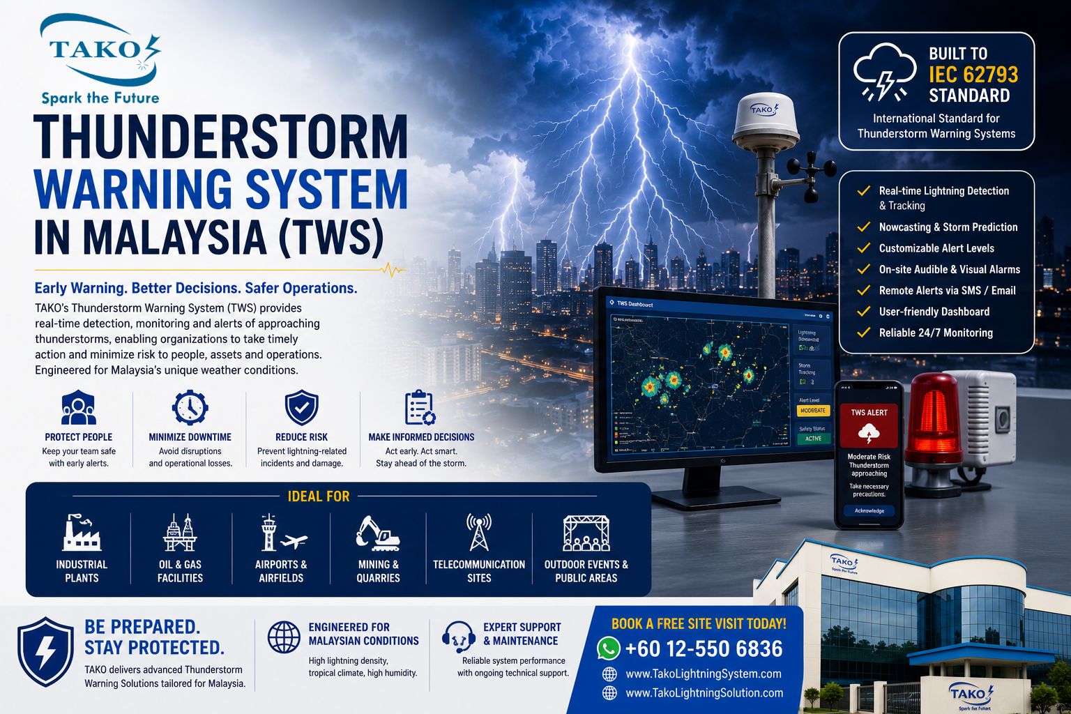 Thunderstorm Warning System in Malaysia